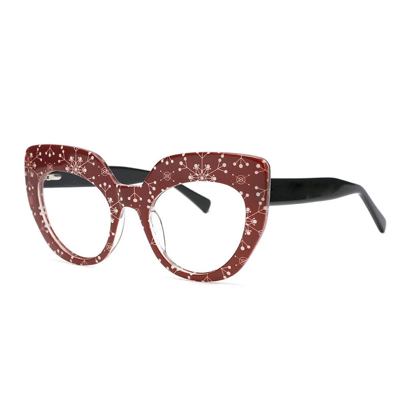 Occhiali da Vista  Frasei Cat Eye Rosso