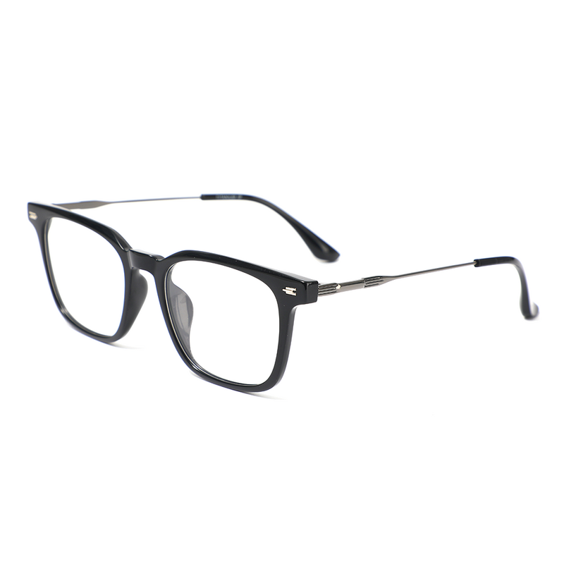Polly Square Black Glasses