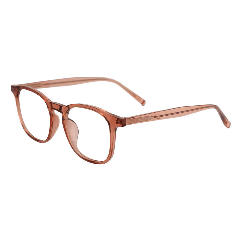 Edmund Square Pink Glasses