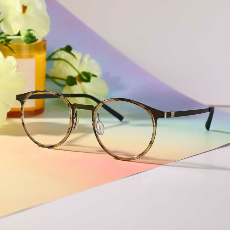 Smedle Round Tortoise Glasses