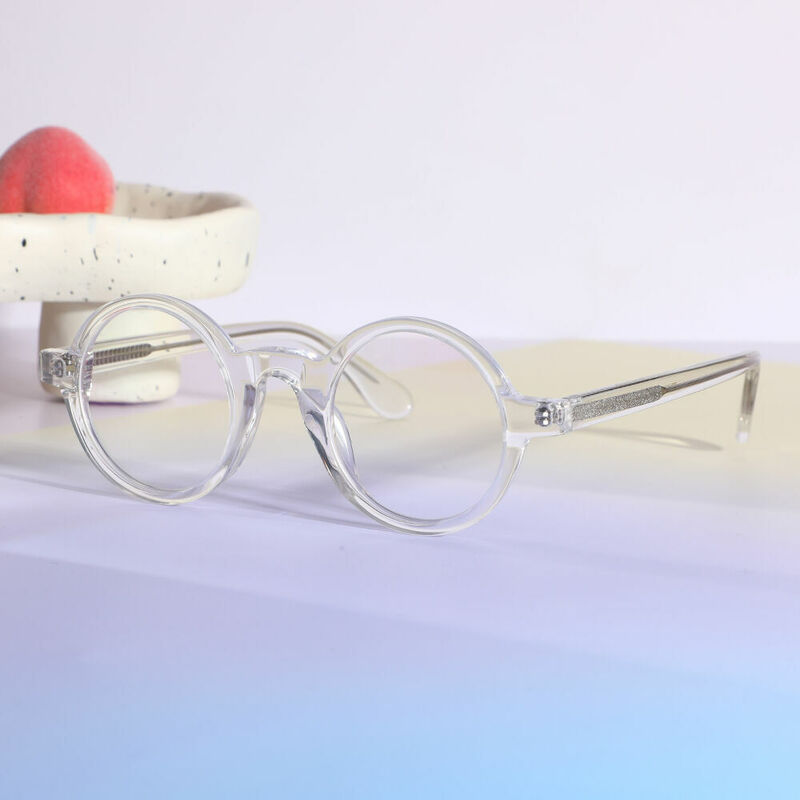 Gafas Graduadas Redondas Transparentes Amadeo