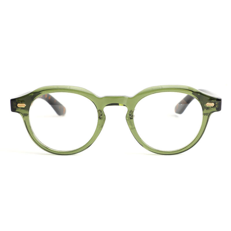 Frederic Runde Grüne Brille