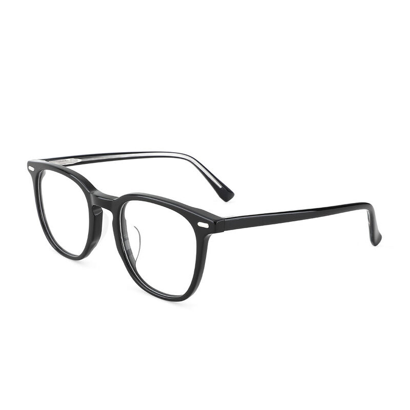 Definition Square Black Glasses