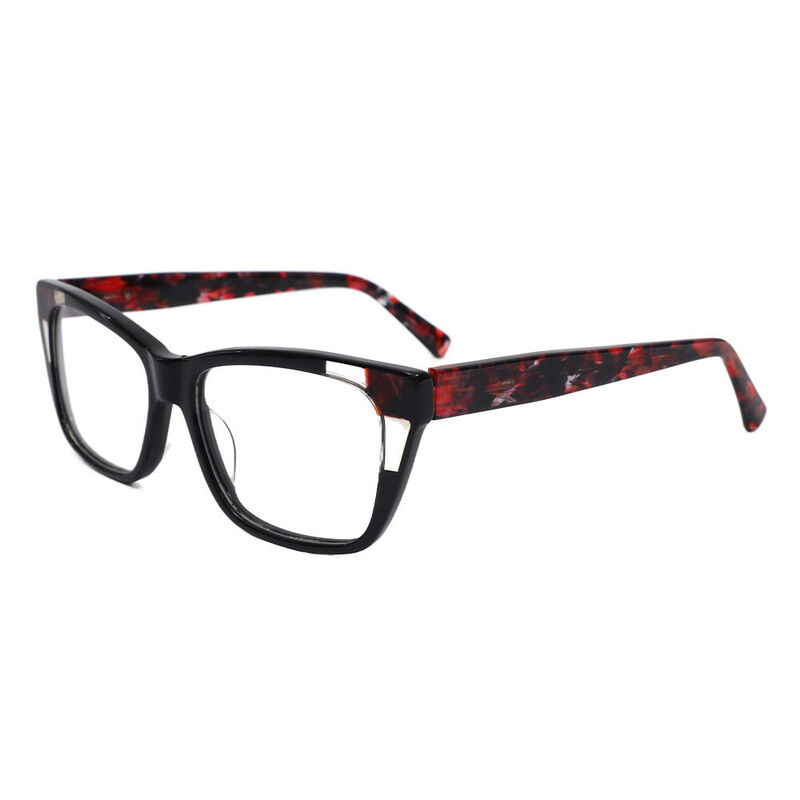 Wenis Square Black Glasses