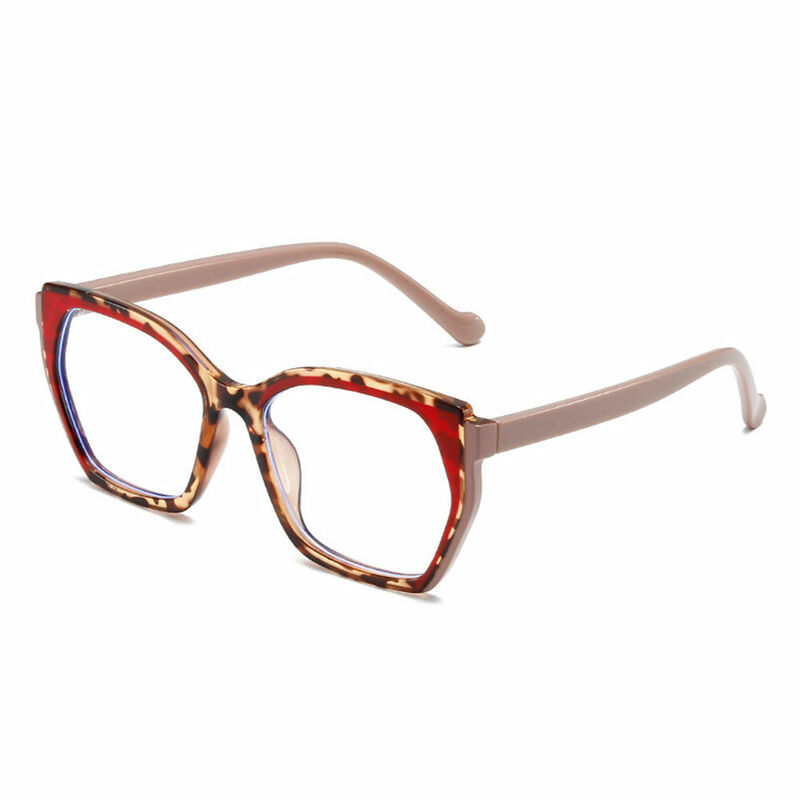 Marjors Cat Eye Red Glasses