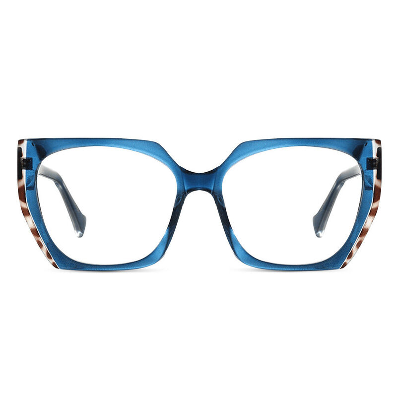 Sophy Cat Eye Blue Glasses