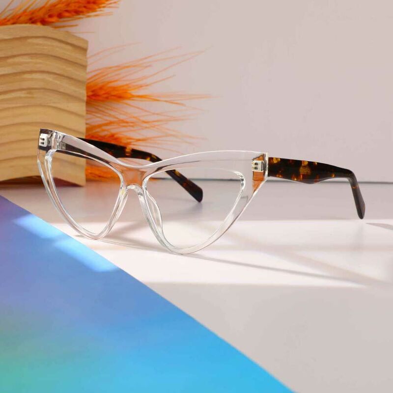 Henry Cat Eye Clear Glasses