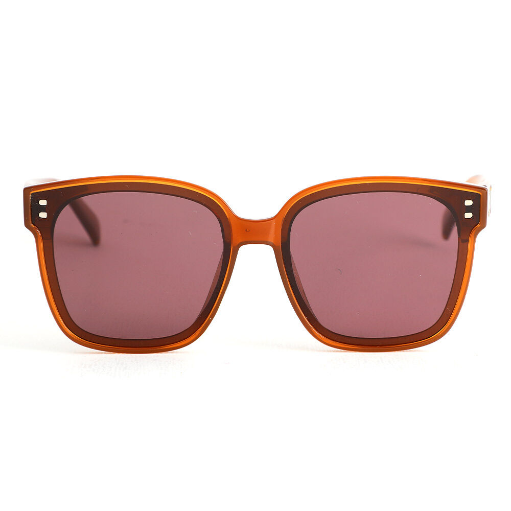 Eudora Quadratische Lila Sonnenbrille