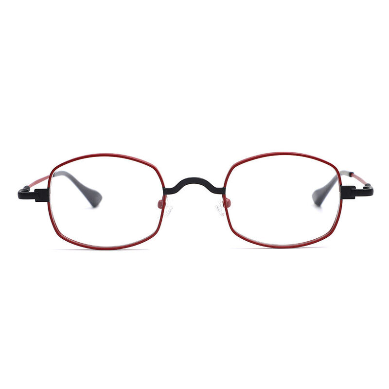 Octave Square Red Glasses