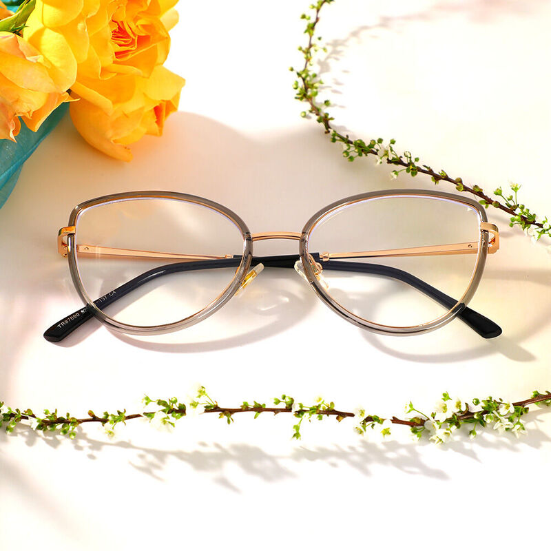 Occhiali da Vista  Bray Cat Eye Grigio