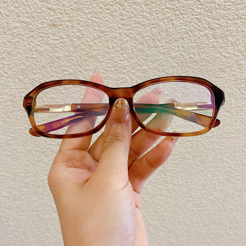 Congre Rechteckige Schildkröte Brille