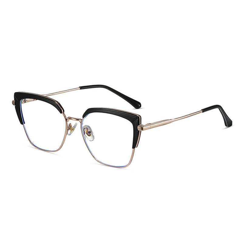 Dupont Cat Eye Black Glasses