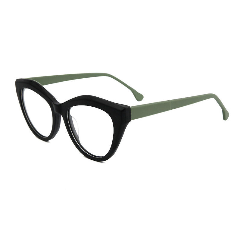 Occhiali da Vista Deirdre Cat Eye Nero