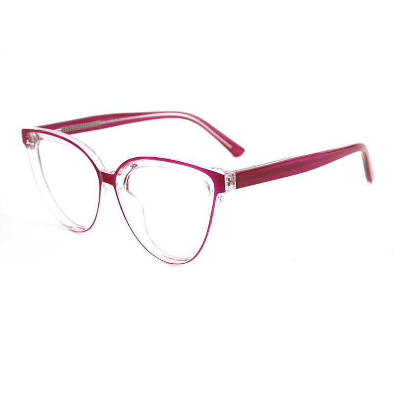 Truda Cat Eye Lila Brille