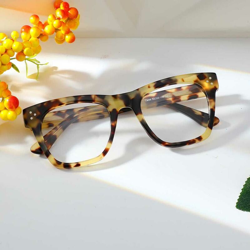 Occhiali da Vista Amelia Cat Eye Tartarugato