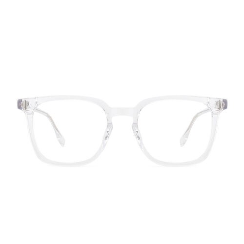 Colin Square Transparent Glasses