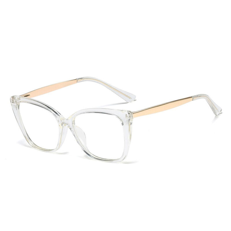 Baina Cat Eye Clear Glasses