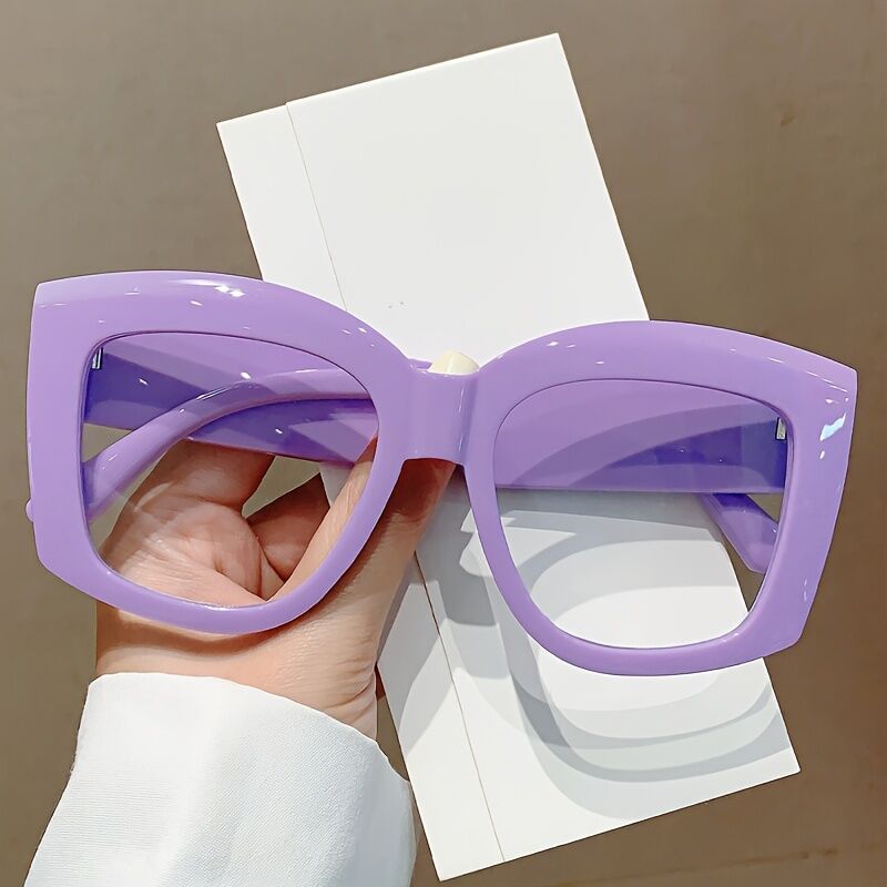 Baro Oval Purple Glasses