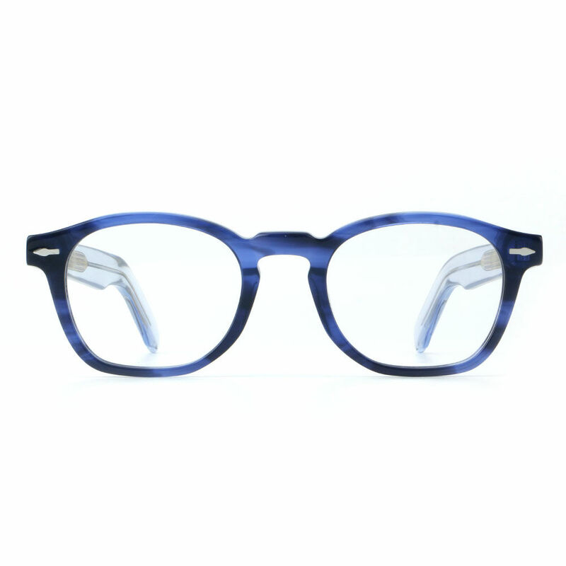 Raym Square Blue Glasses