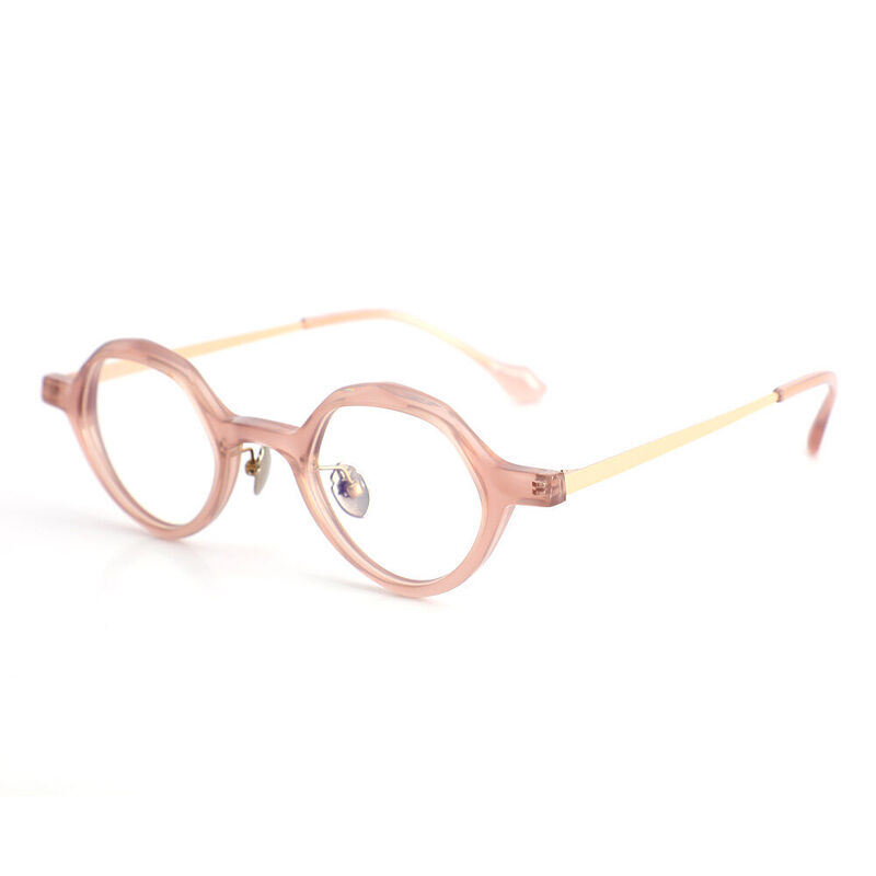 Payne Geometric Pink Glasses