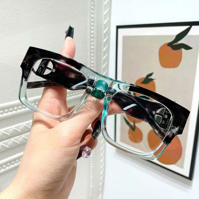 Marshall Square Blue Glasses