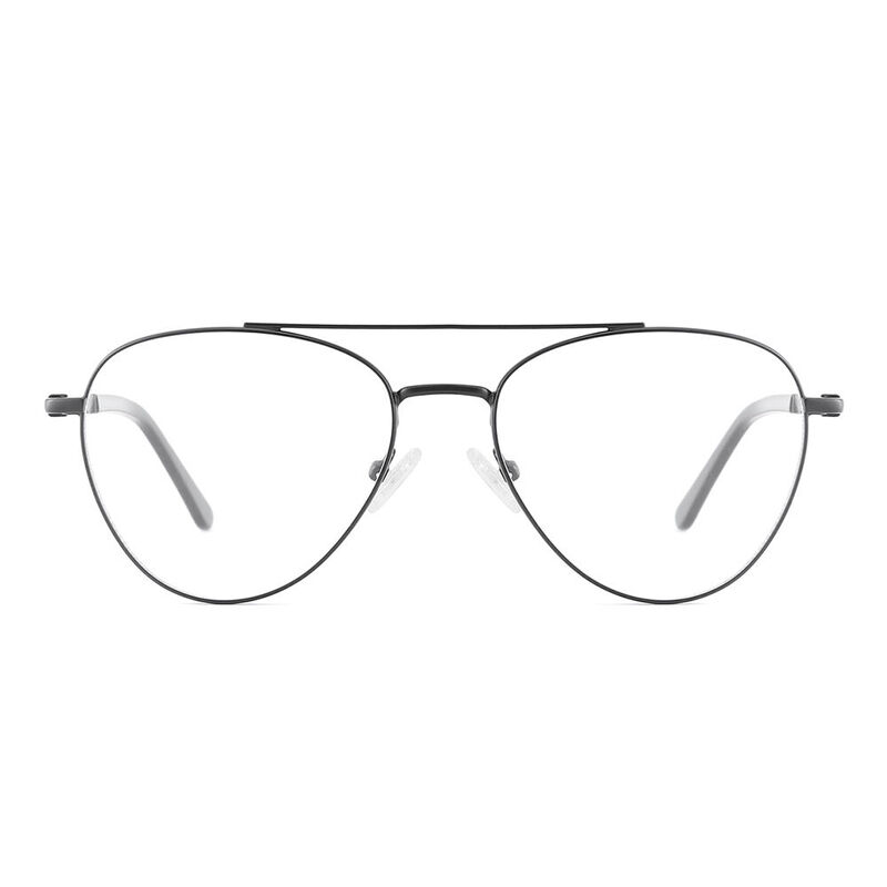 Gilbert Aviator Black Glasses