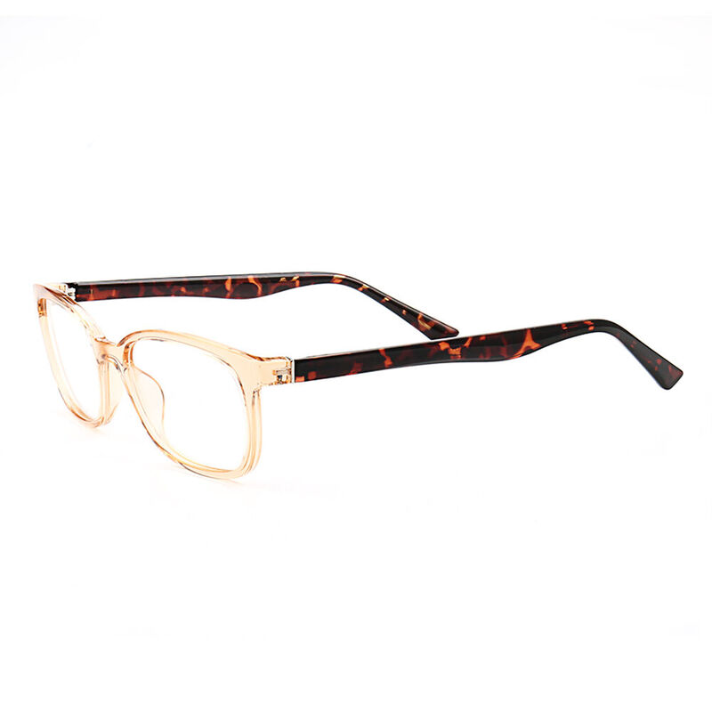 Cherry Oval Orange Glasses