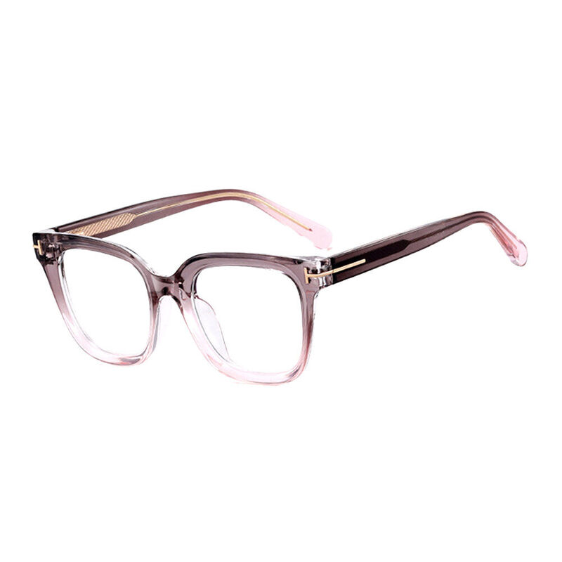 Wesley Cat Eye Gray Glasses