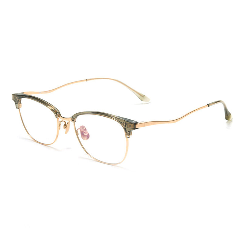 Lunettes de Vue Parker Browline Vert