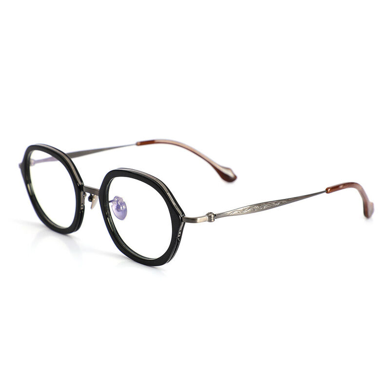 Melissa Geometric Black Glasses