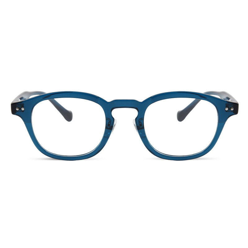 Stan Quadratische Blaue Brille