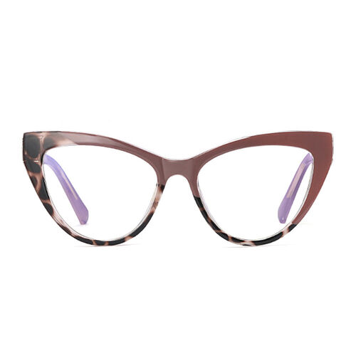 Keti Cat Eye Brown Glasses