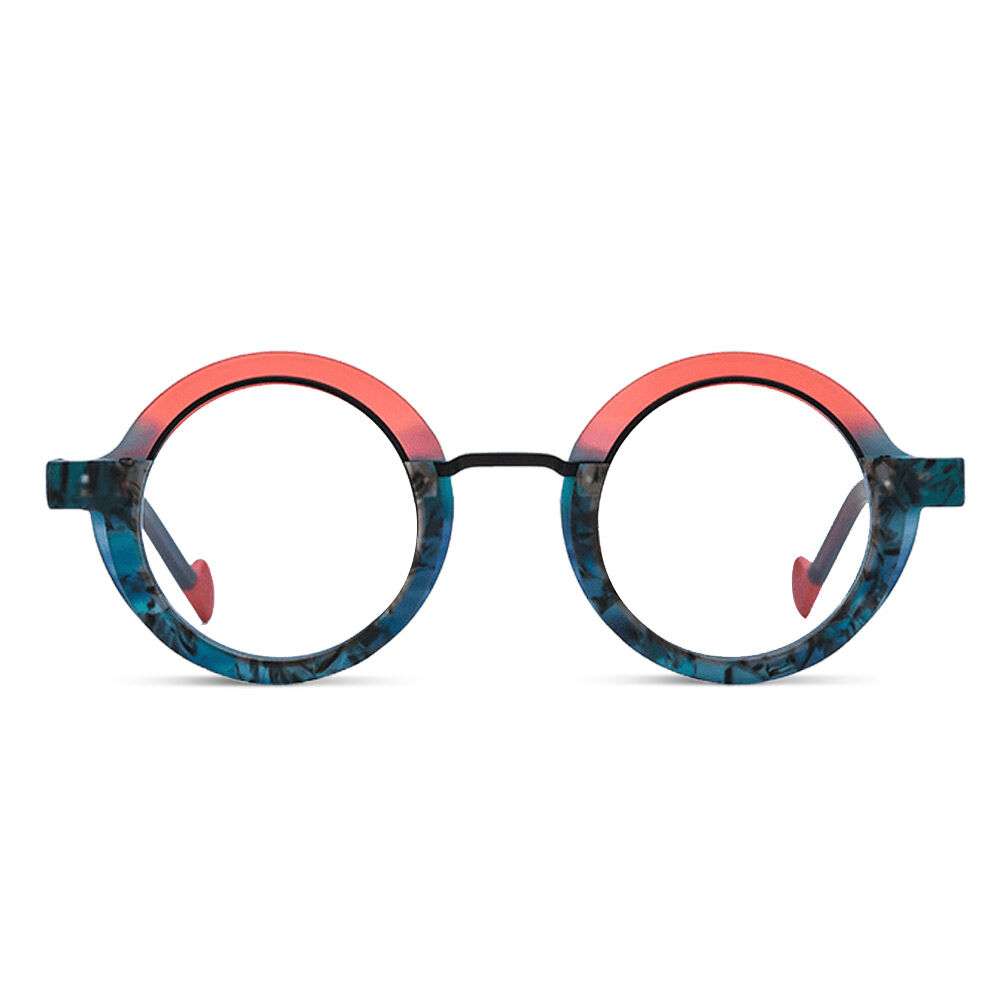 Eugen Runde Grüne Brille