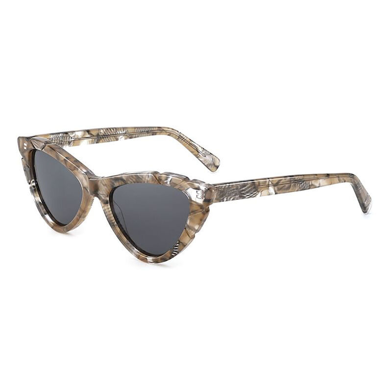 Holiday Cat Eye Brown Tortoise Sunglasses
