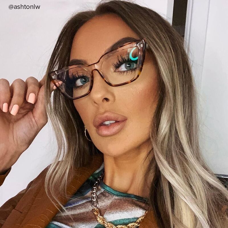 Elsa Cat Eye Tortoise Glasses