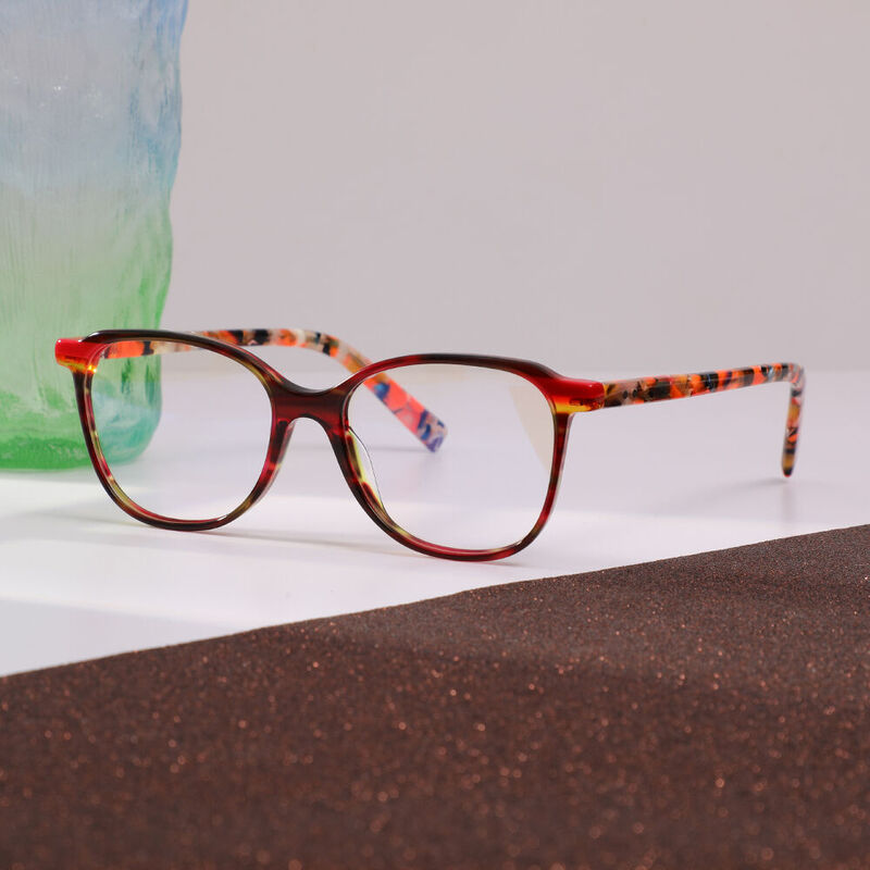 Wilmot Oval Multicolor Glasses