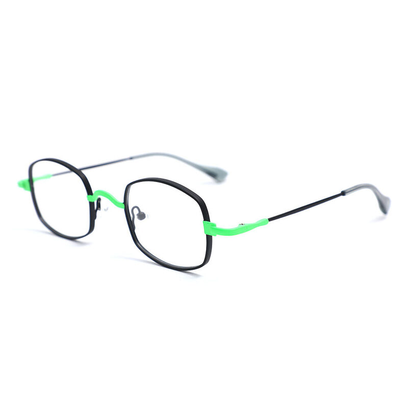 Octave Square Black Glasses