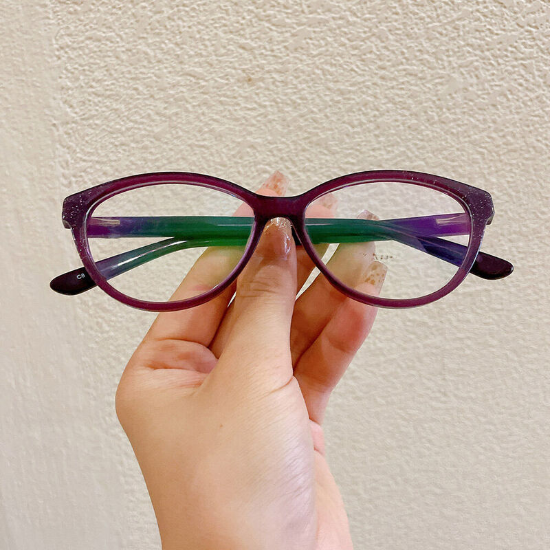 Lunettes de Vue Arabell Cat Eye Violet