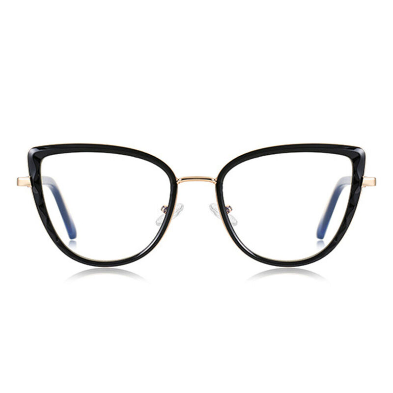 Gafas Graduadas Tipo 'Cat Eye' Negras Heloise