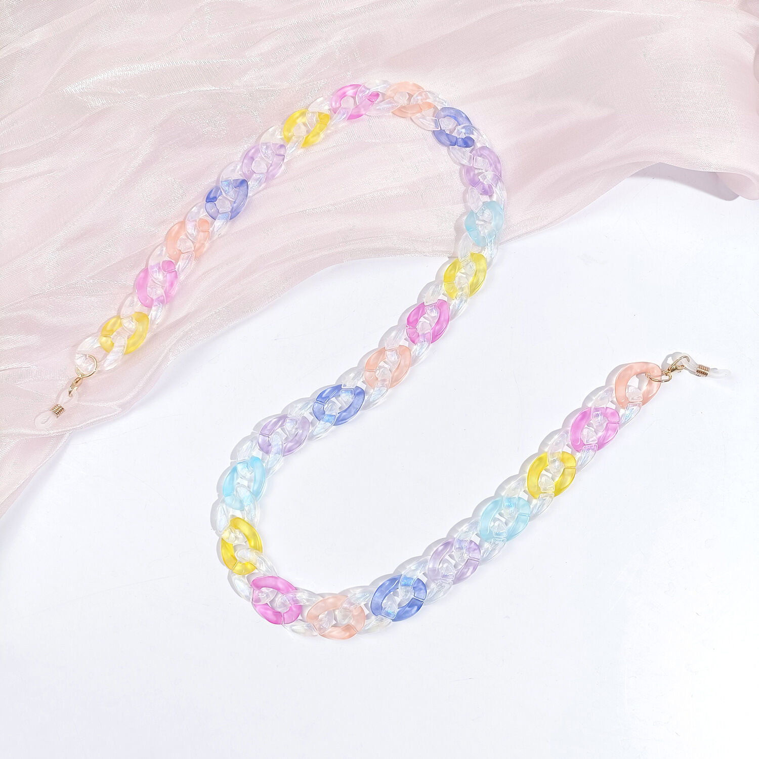 Karen Glamorous and Unique Acrylic Glasses Chain