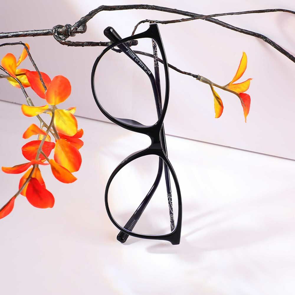 Lunettes de Vue Eleanore Cat Eye Noir