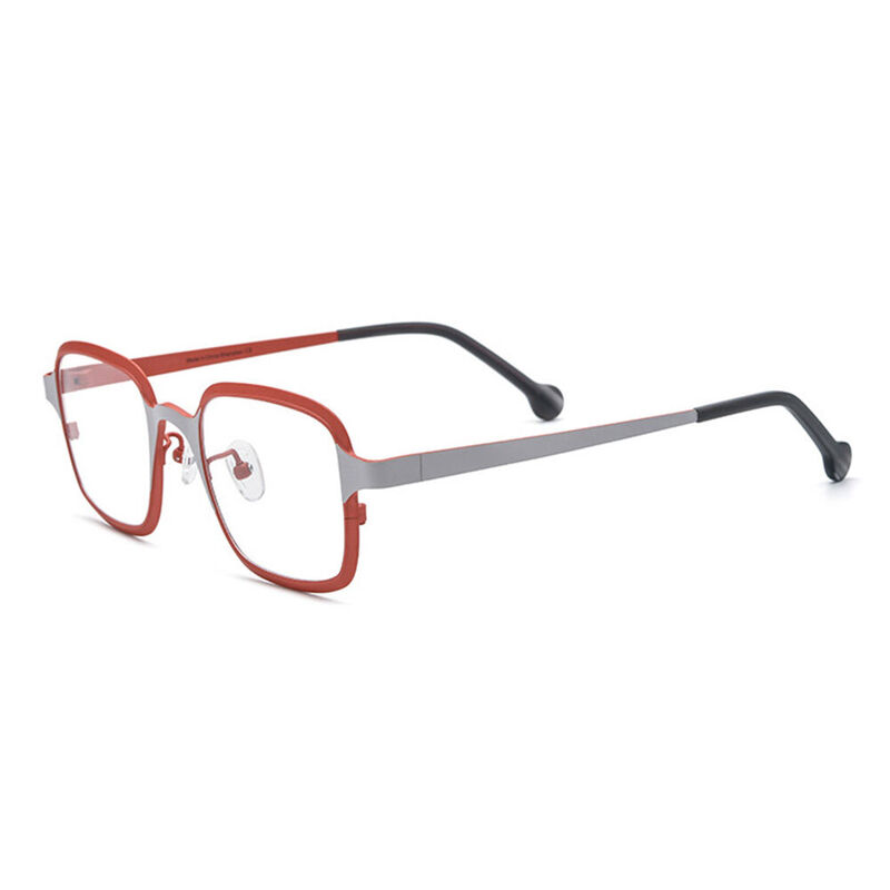 Afra Square Red Glasses - Aoolia.com