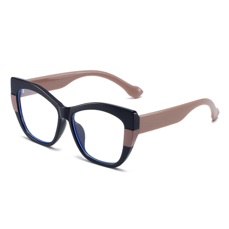 Philey Cat Eye Black Glasses