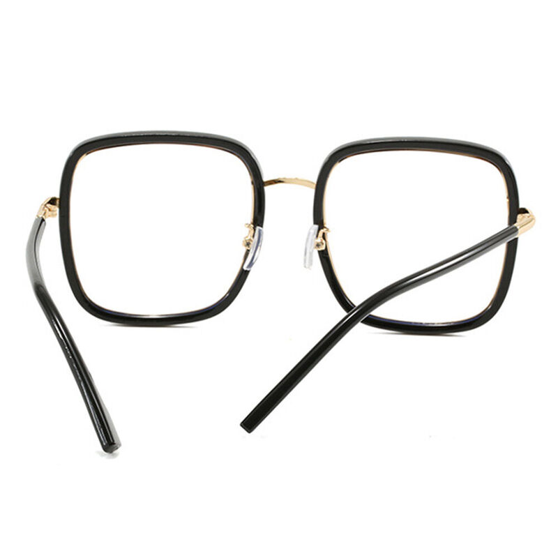 Timoth Square Black Glasses
