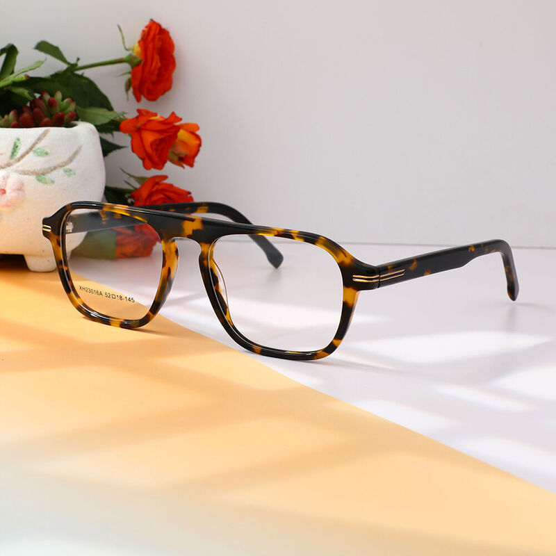 Swinbure Square Tortoise Glasses