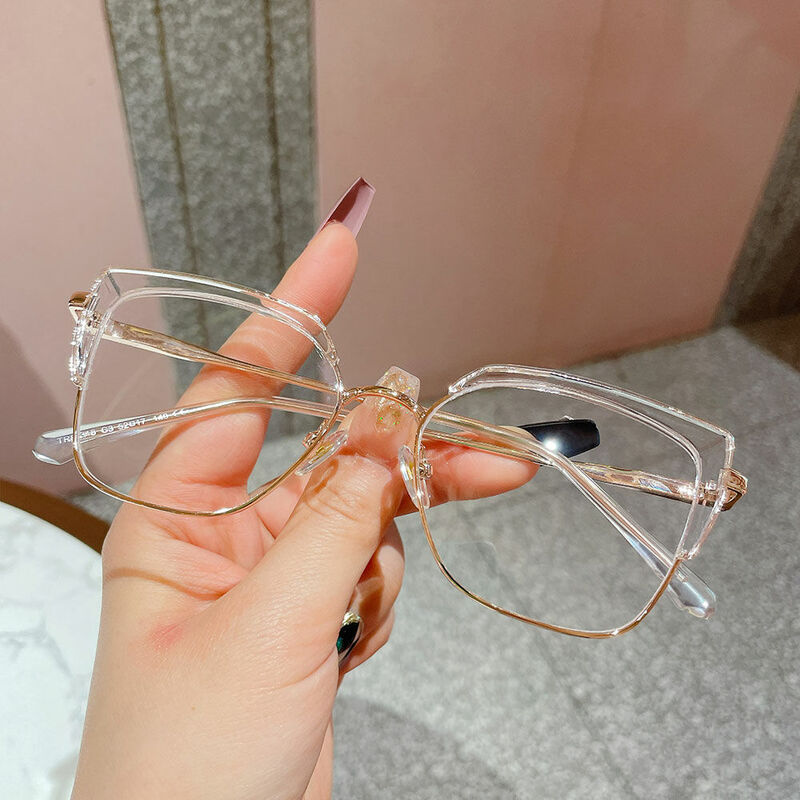 Dupont Cat Eye Clear Glasses