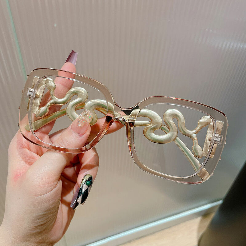 Lunettes de Vue Duncan Carré Champagne