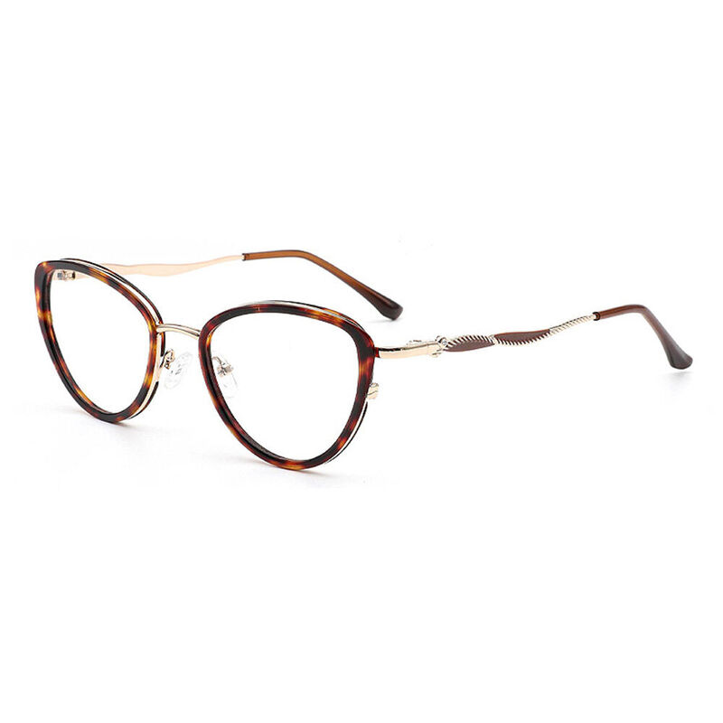 Lunettes de Vue Anastasia Cat Eye Écaille