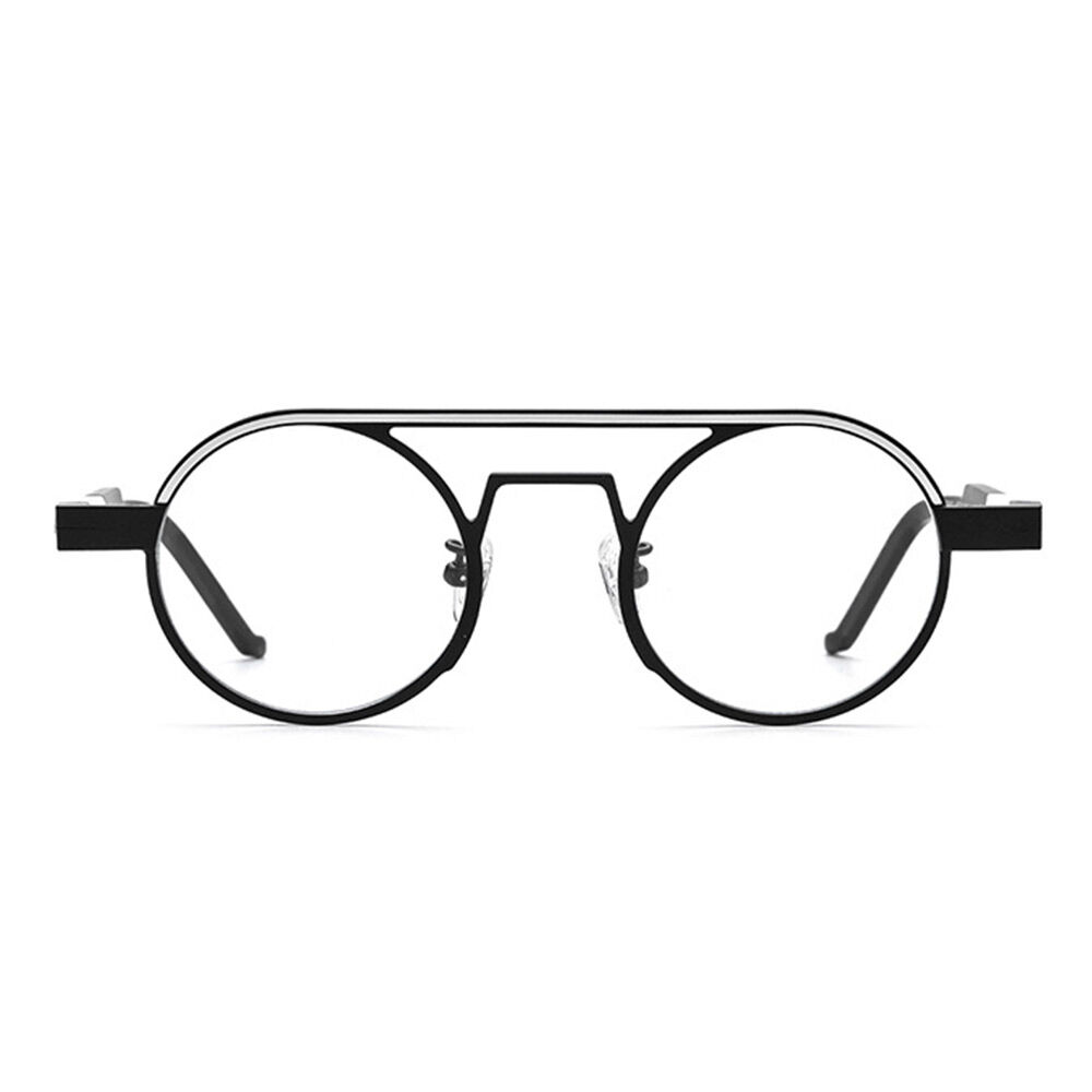 Harrima Aviator Black Glasses