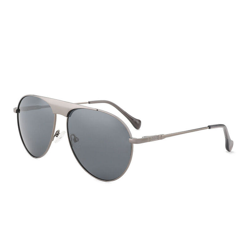 Flying Wing Gafas de Sol Aviador Color Color Gunmetal